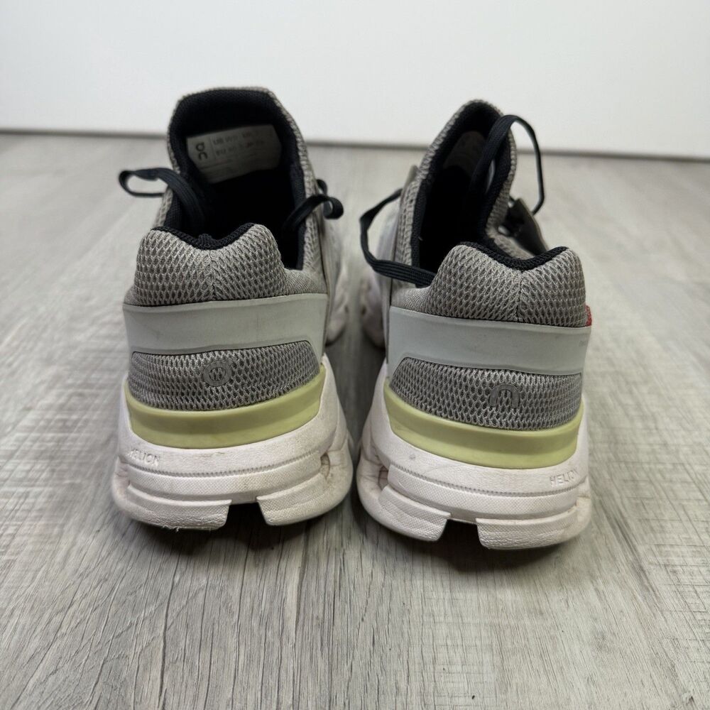 On Cloud Cloudswift Helios Low Top Running Sneakers 9 W Grey Green Hole A - Picture 7 of 12